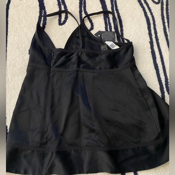 NWT MARC JACOBS black silk tuxedo strappy top. Size US 12. Mint condition - Picture 4 of 9